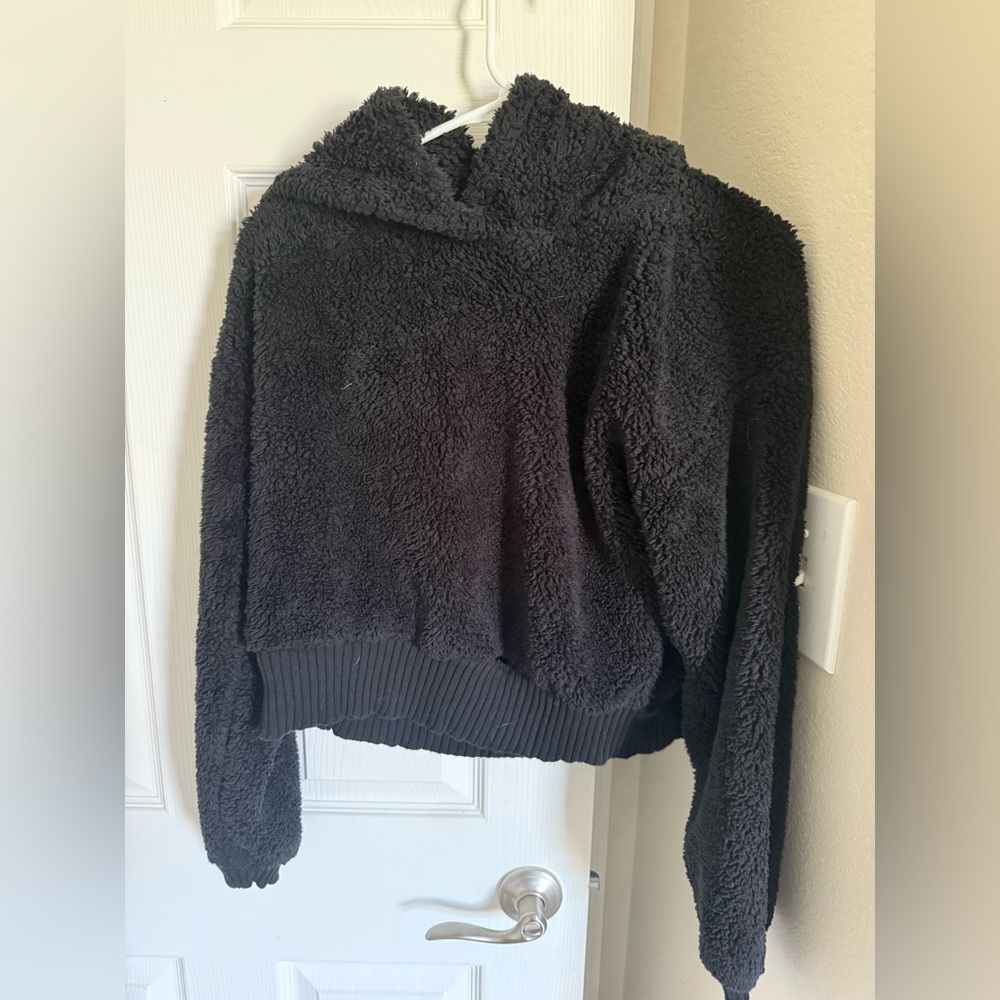 Super warm and cozy Sherpa hoodie from Gap Body, size XS